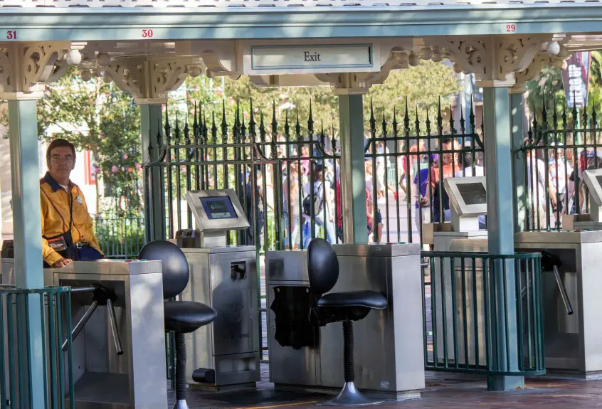 Disneyland Resort Turnstiles