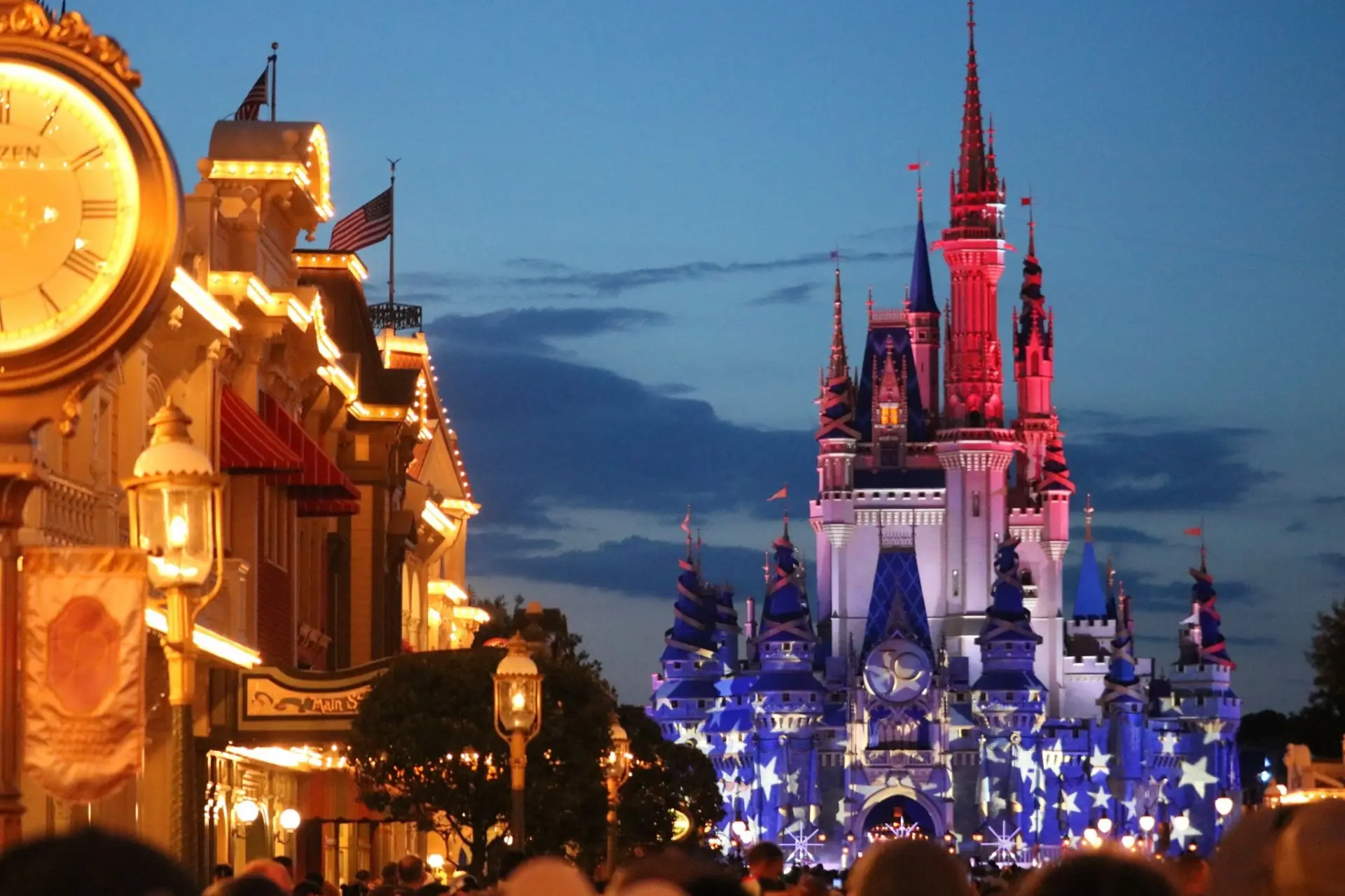 4th of July at the Magic Kingdom at Walt Disney World