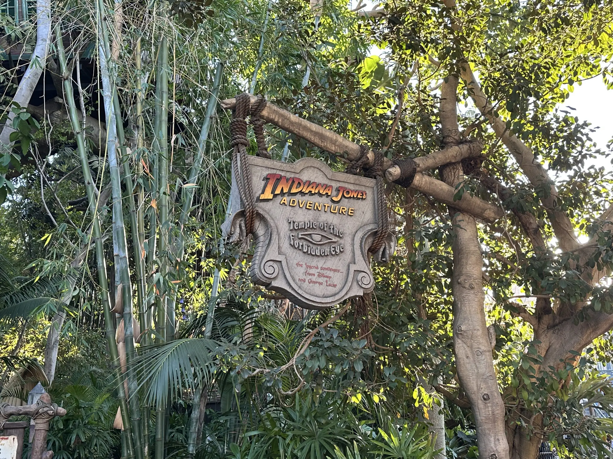 Indiana Jones Ride at Disneyland Resort