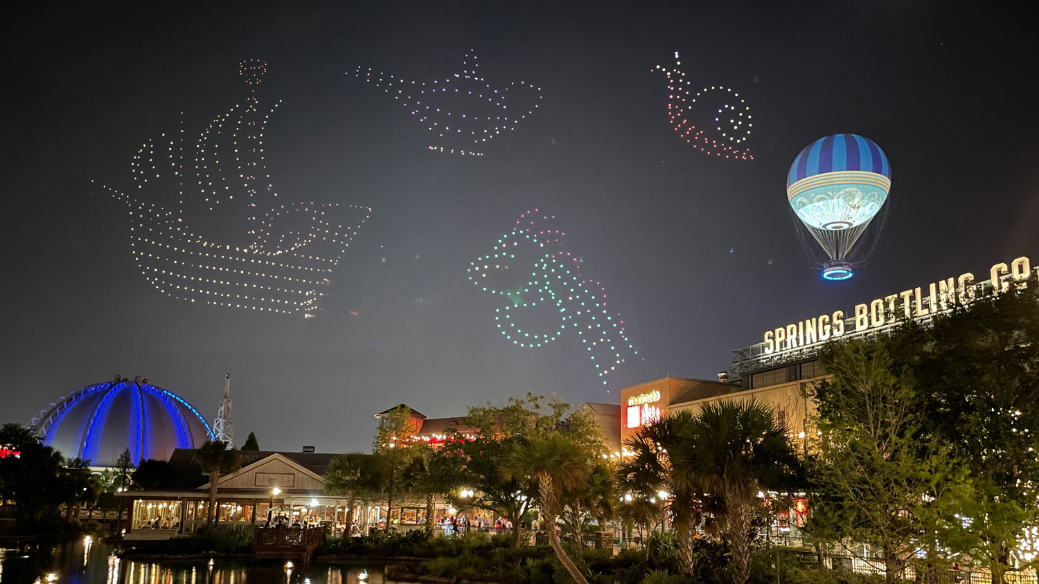 Disney Dreams That Soar: A Spectacular Drone Experience Unveiled at Disney Springs