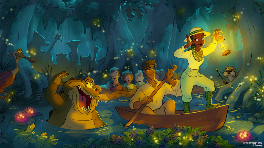 Disney's Tiana's Bayou Adventure Ride