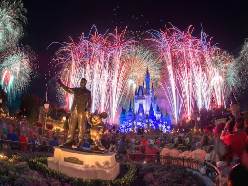 Walt Disney World Magic Kingdom 4th of July Fireworks