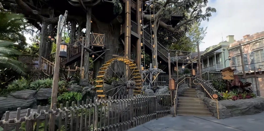Adventureland Treehouse at Disneyland Resort