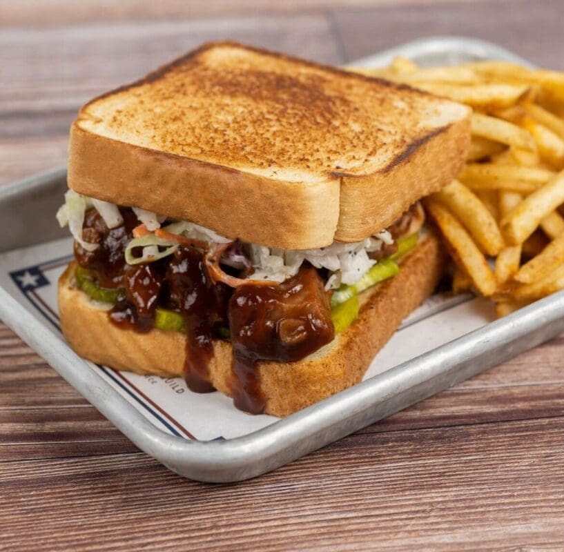 BBQ Jackfruit Sandwich at Regal Eagle Smokehouse