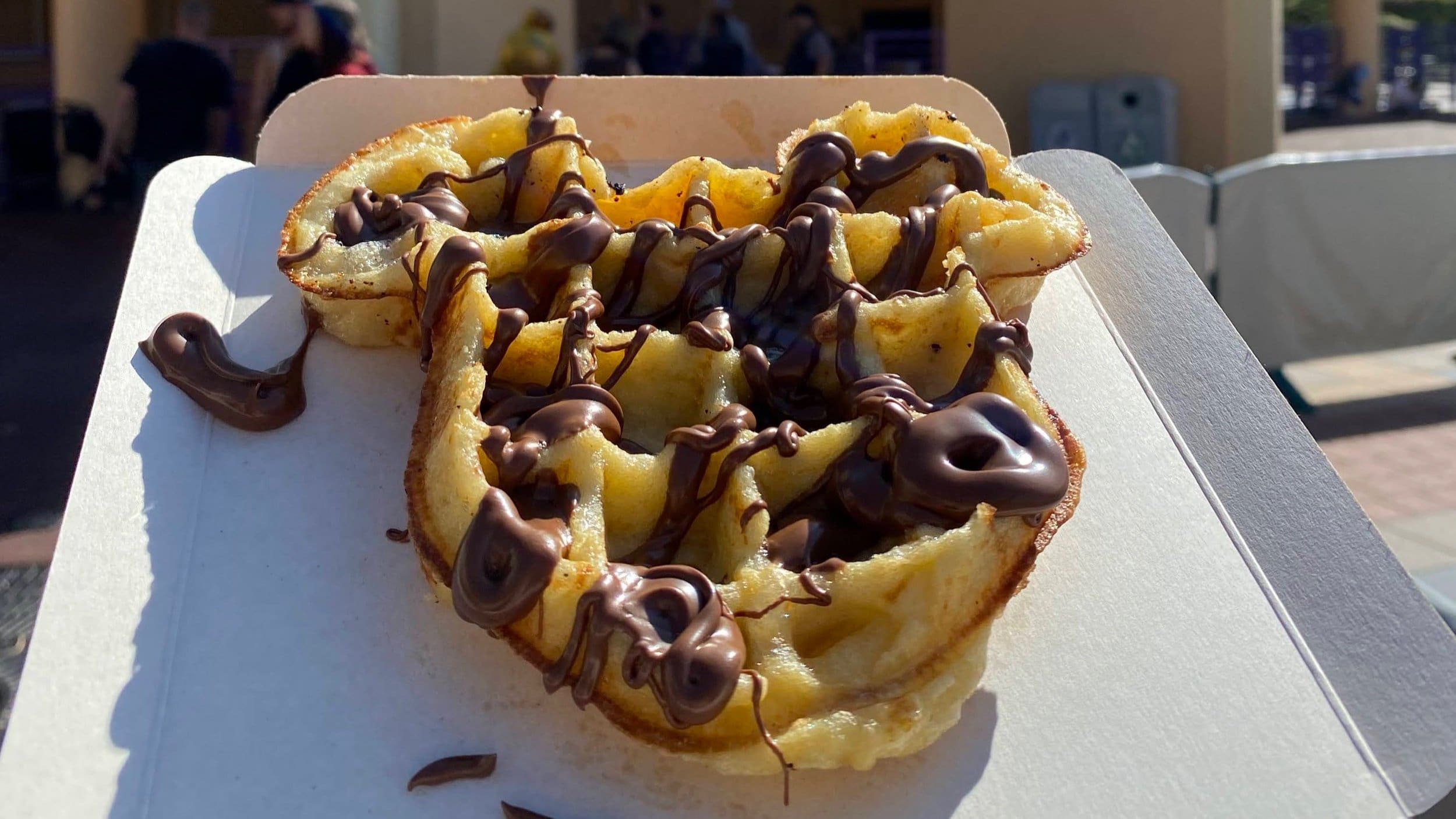 Disneyland Nutella Waffle