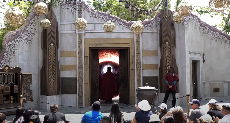 Dr Strange Show at Disneyland California Adventure Marvel Campus