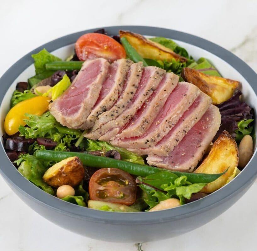 Nicoise-style Salad with Seared Tuna