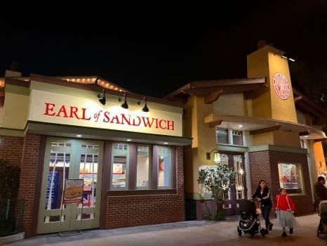 Earl of Sandwich in Downtown Disney