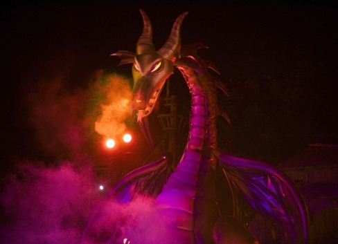 Fantasmic Dragon at Disneyland