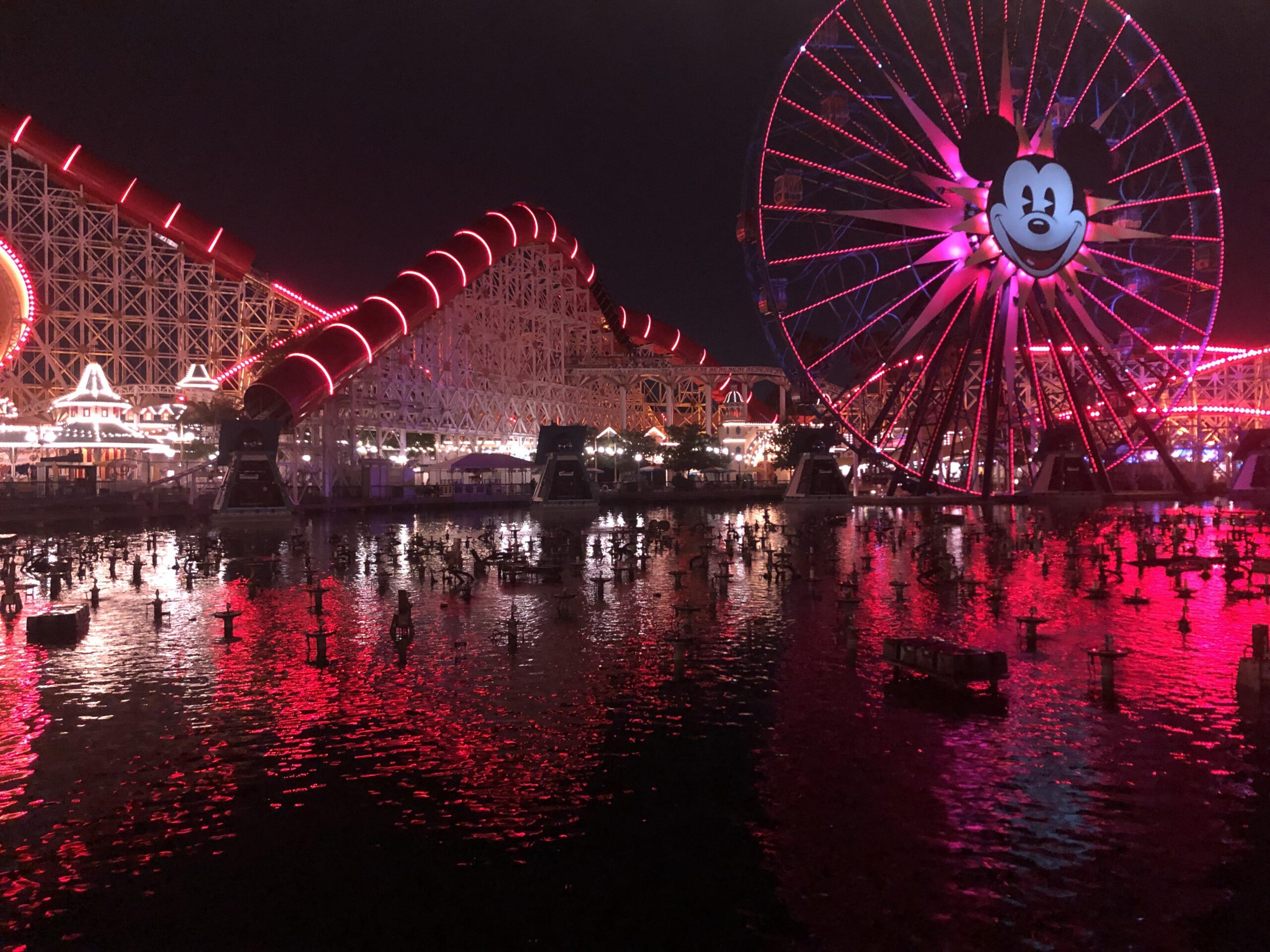 Lamplight Lounge View of World of Color