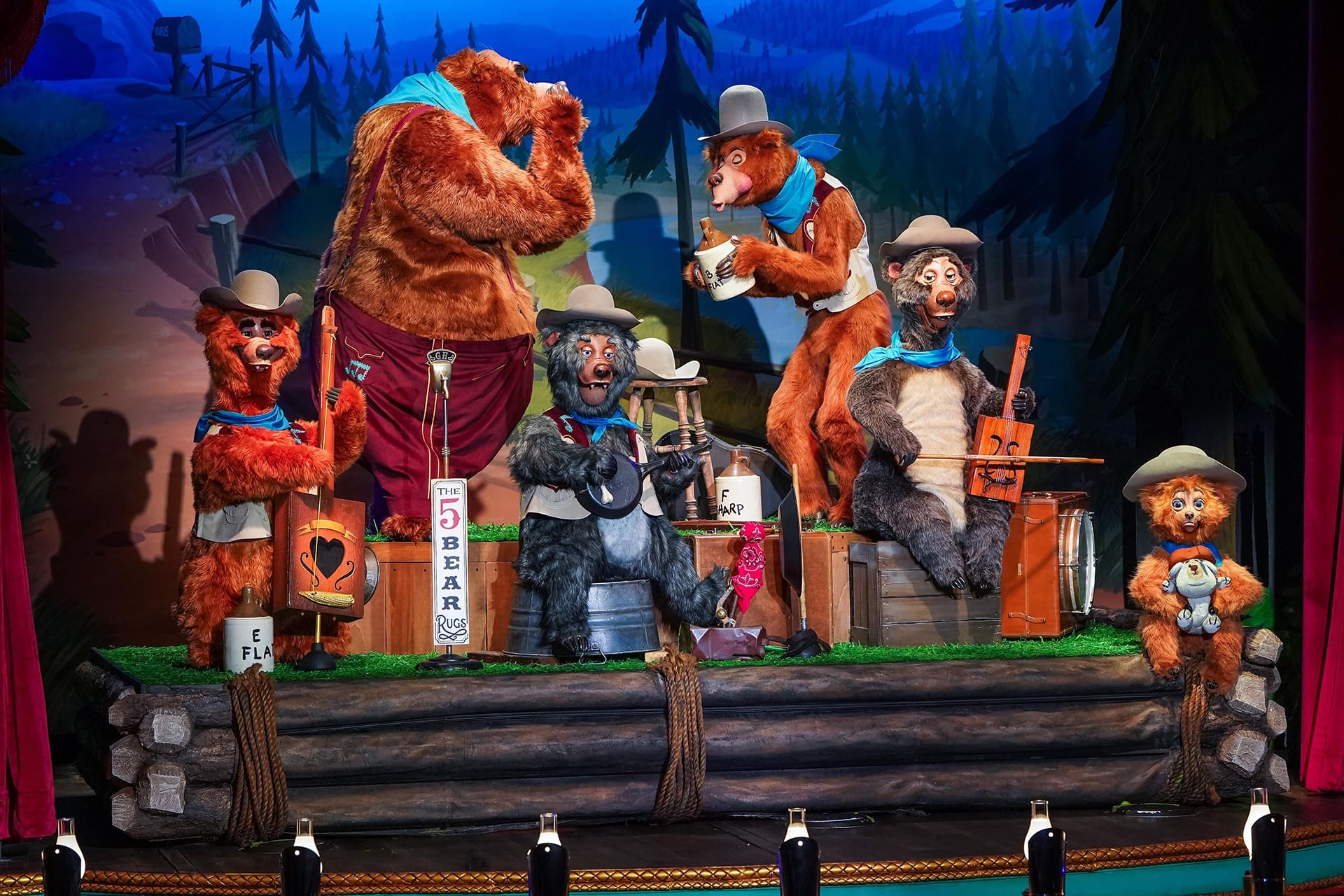 New Look for Country Bear Musical Jamboree Marquee at Magic Kingdom