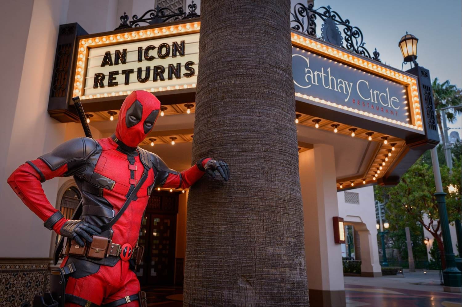 Deadpool arrives in Disneyland California Adventure