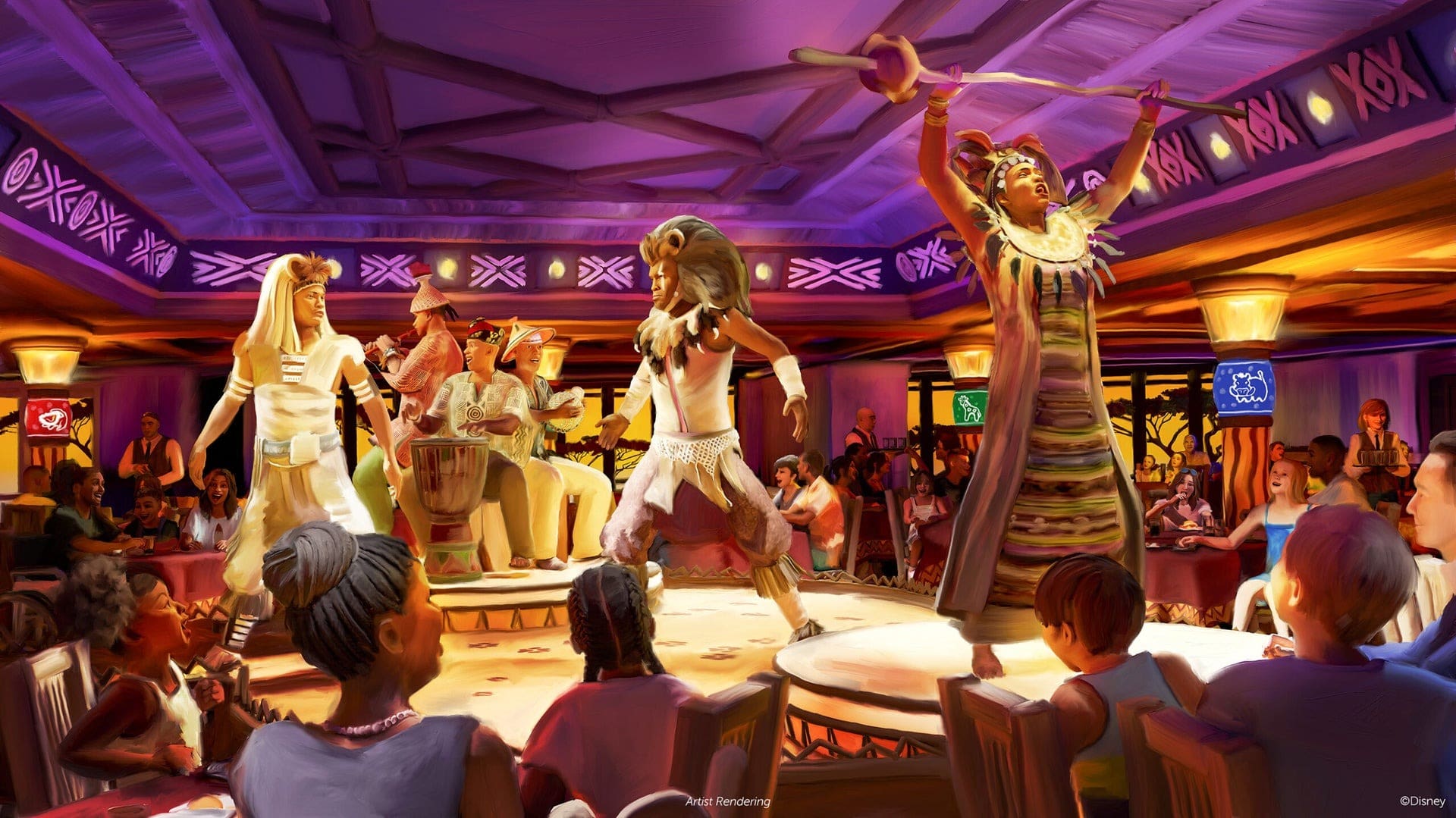 New Lion King Show Aboard The Disney Destiny Cruise Ship