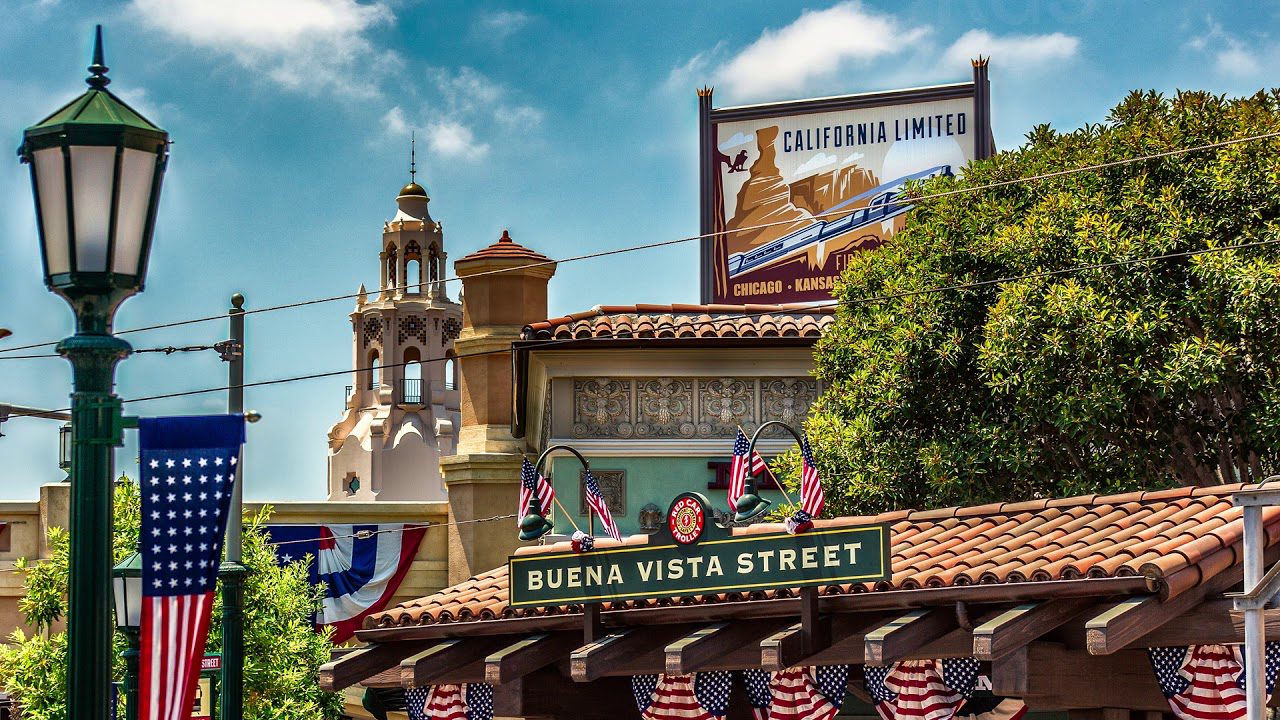 Buena Vista Street at Disneyland California Adventure