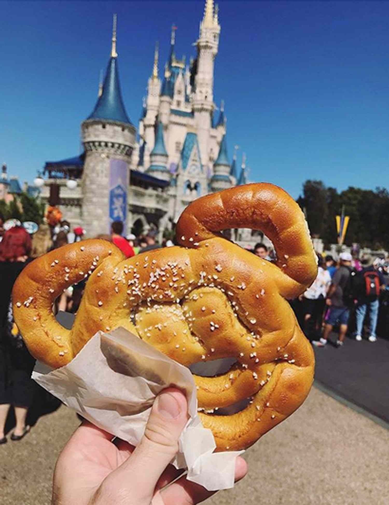 Mickey Mouse Pretzel at Disneyland