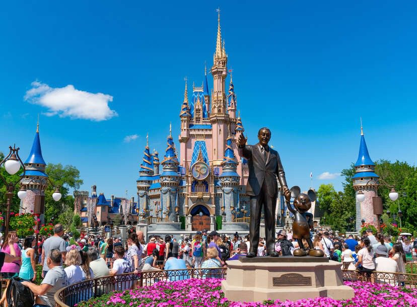 Partner's Statue at Walt Disney World