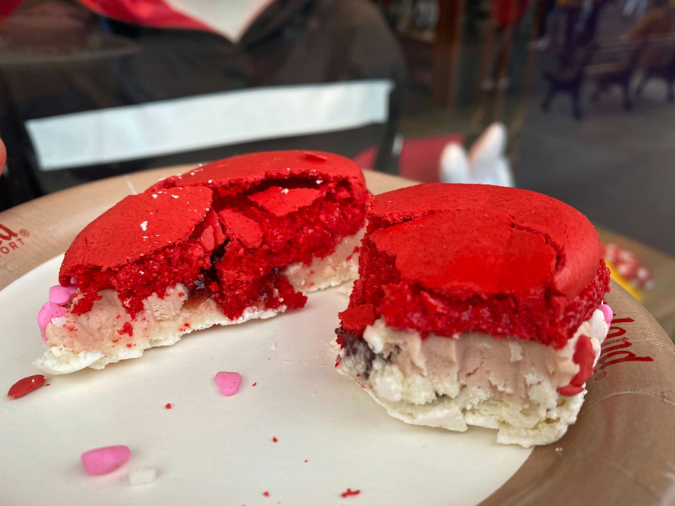 Macaron Ice Cream Sandwiches at Clarabelle's Disneyland California Adventure