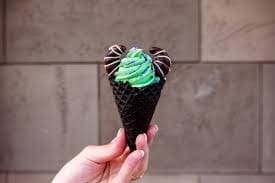 Maleficent Ice Cream Cone at Disneyland