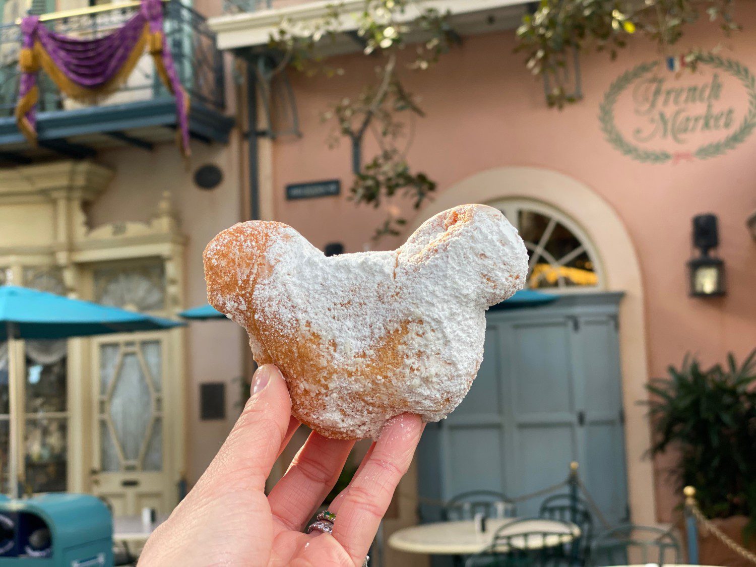 Mickey Beignets at Disneyland