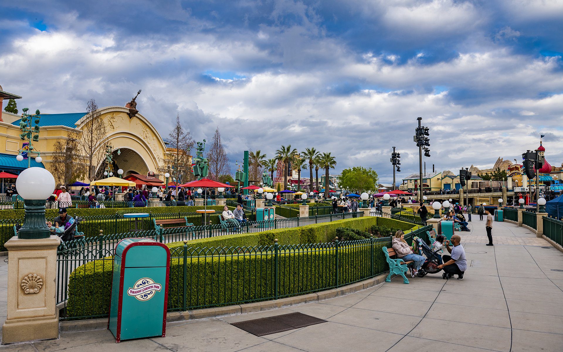 Paradise Gardens Park at Disneyland California Adventure