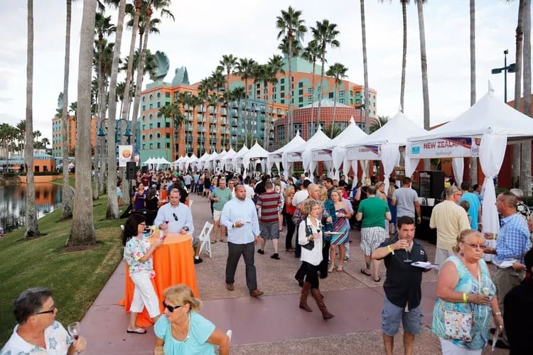 Food and Wine Festival at the Swan and Dolphin at Disney World